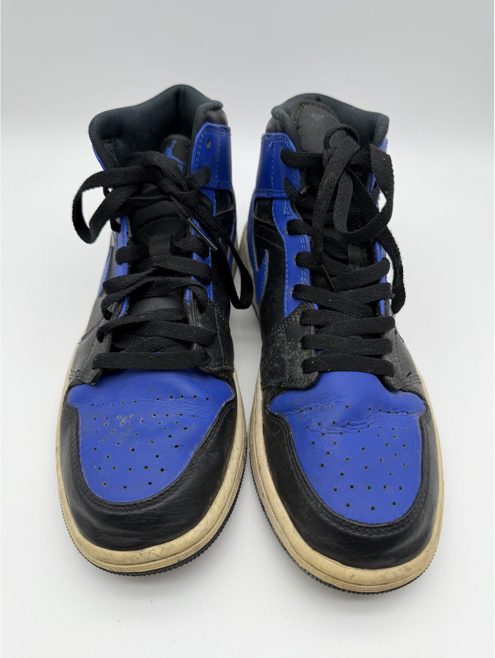 Nike Air Jordan 1 Retro High OG Royal Blue Black Sneakers Size 8.5